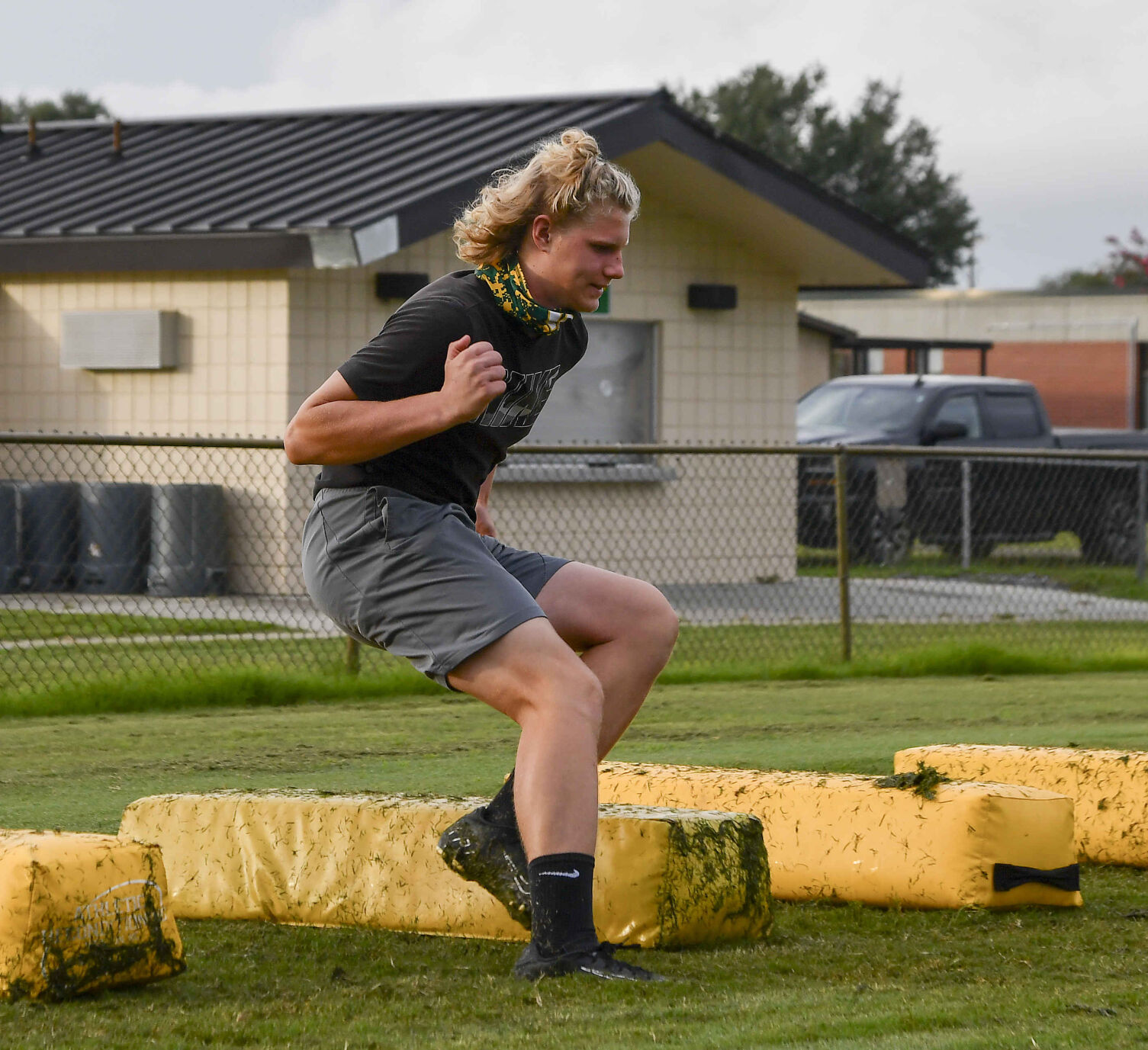 West Florence High School football practice